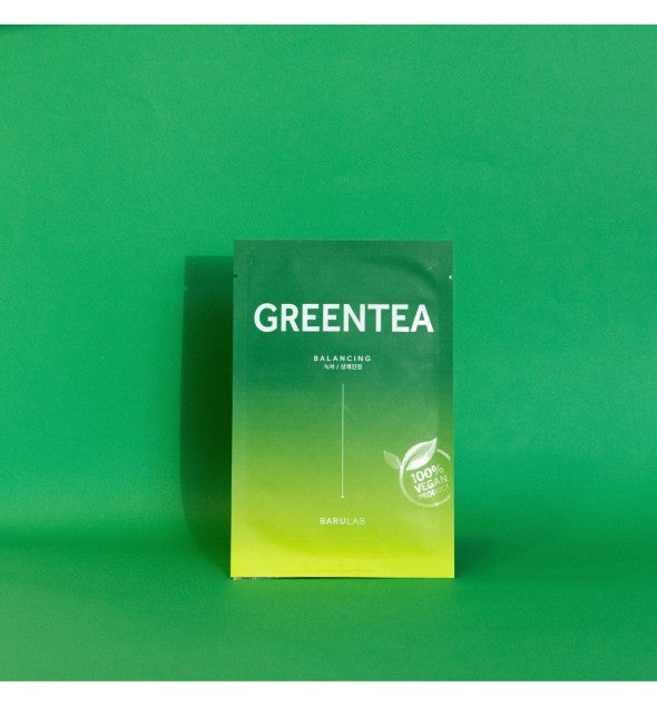 Veganska maska - GREEN TEA BARULAB