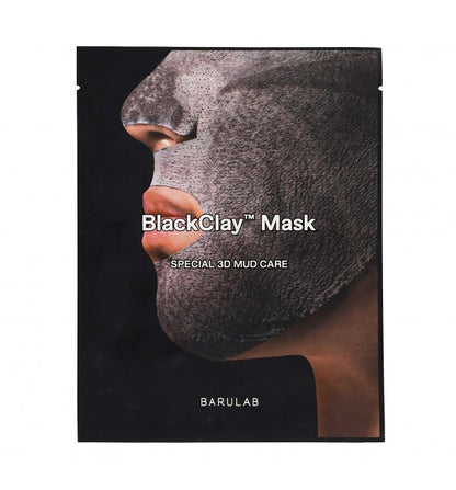 Črna glinena maska za obraz BARULAB