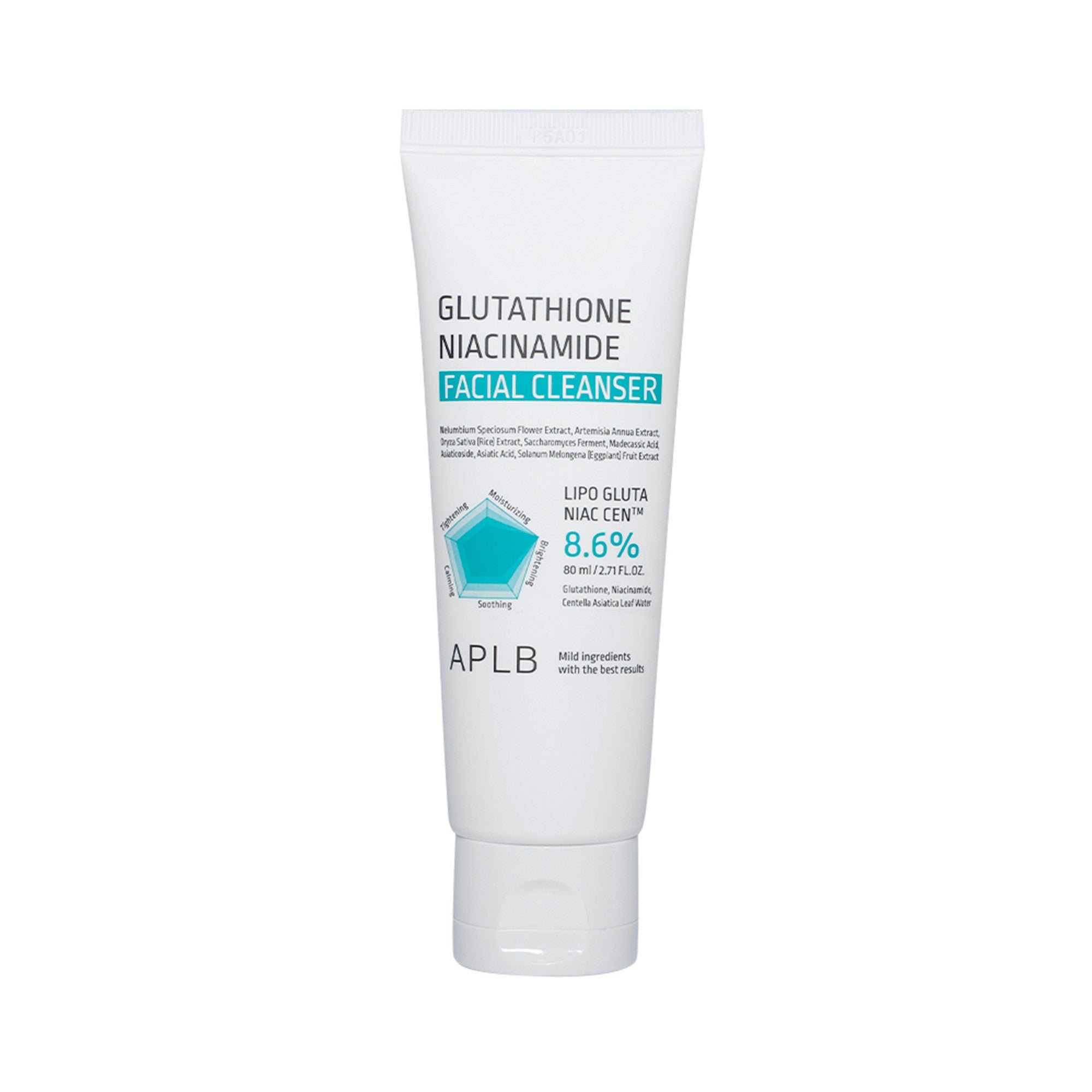 Čistilec za obraz Glutathione Niacinamide APLB