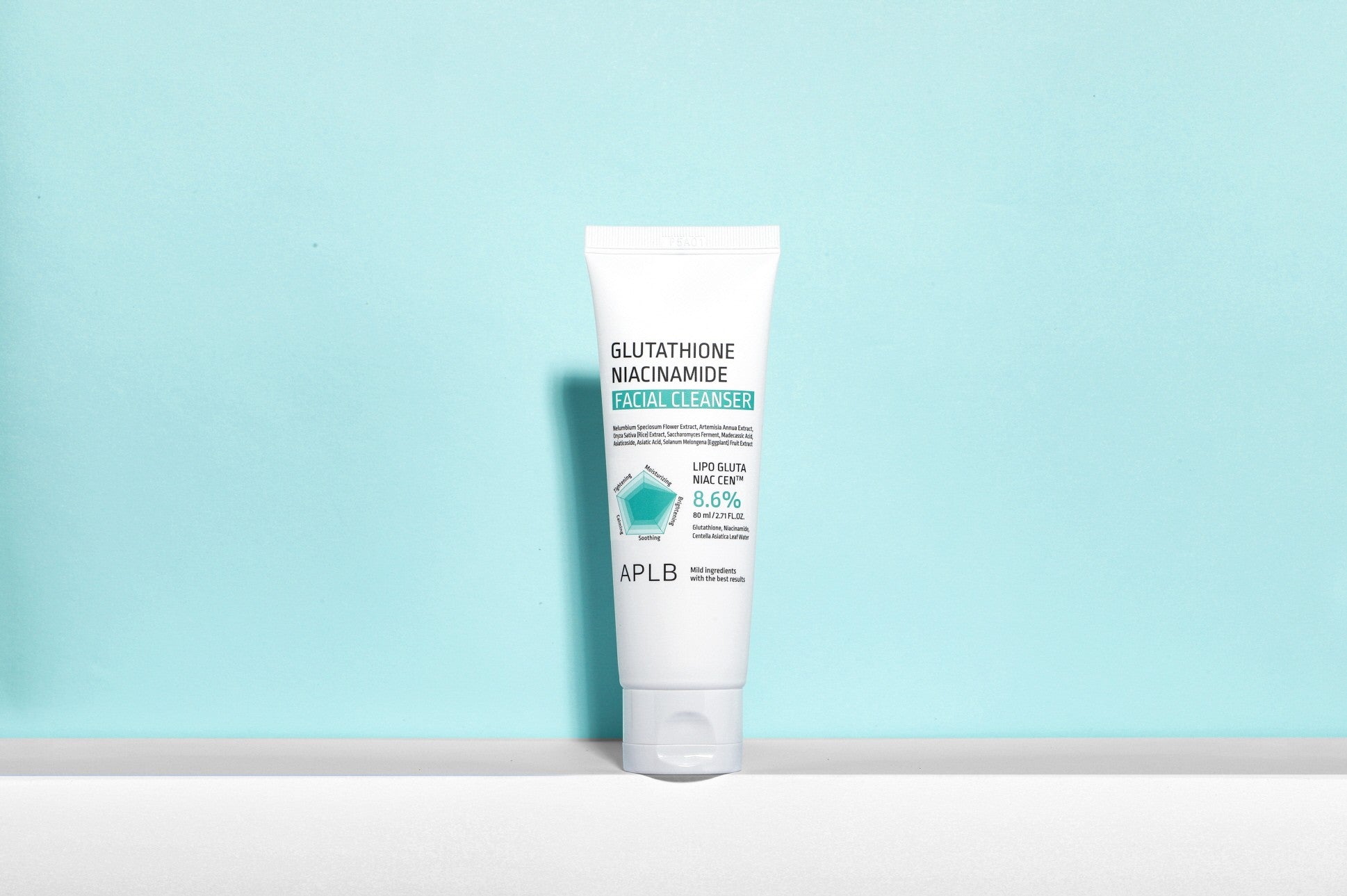 Čistilec za obraz Glutathione Niacinamide APLB