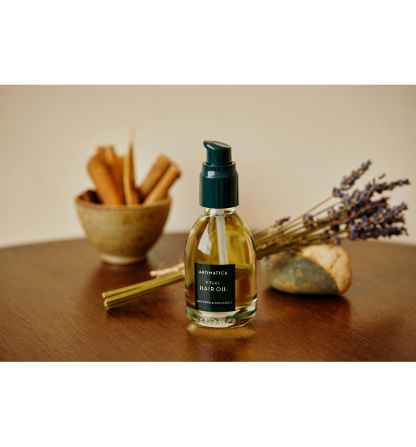 Olje za lase Lavender &amp; Patchouli AROMATICA