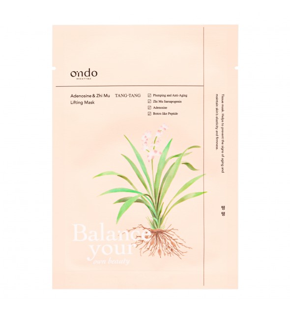 Adenozin in Zhi Mu lifting maska Tang-Tang ONDO BEAUTY 36.5