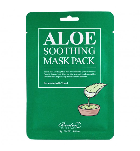 Pomirjevalna maska Aloe BENTON