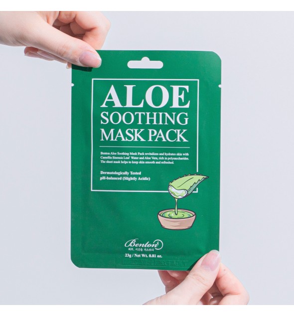 Pomirjevalna maska Aloe BENTON