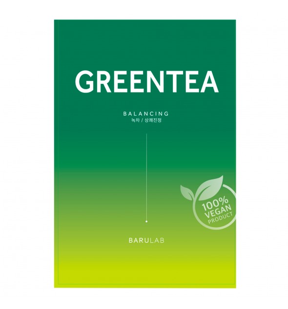 Veganska maska - GREEN TEA BARULAB