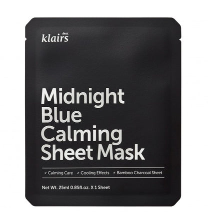 Pomirjevalna maska Midnight Blue KLAIRS