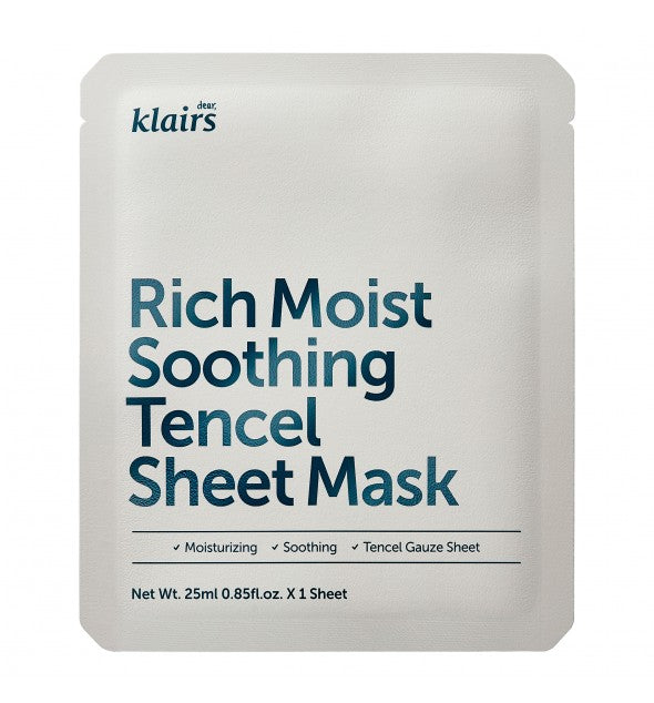 Maska Rich Moist iz Tencel vlaknin KLAIRS