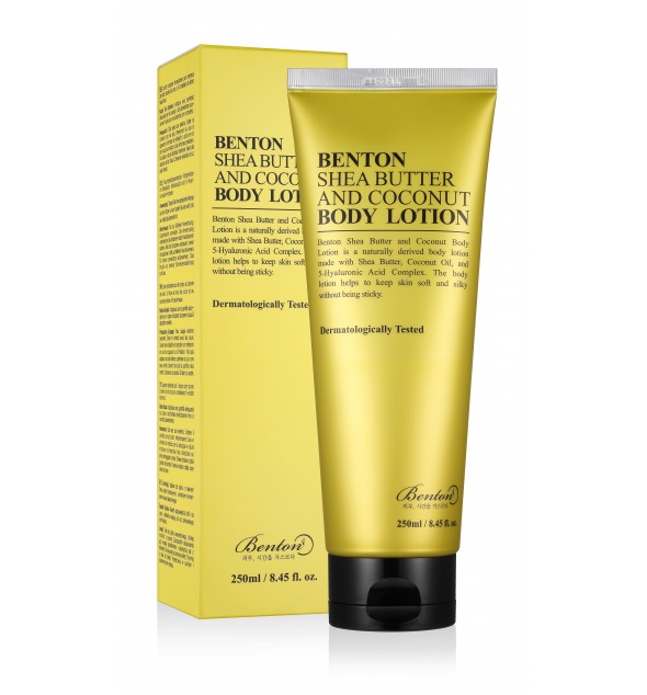 Losjon za telo Shea Butter and Coconut BENTON